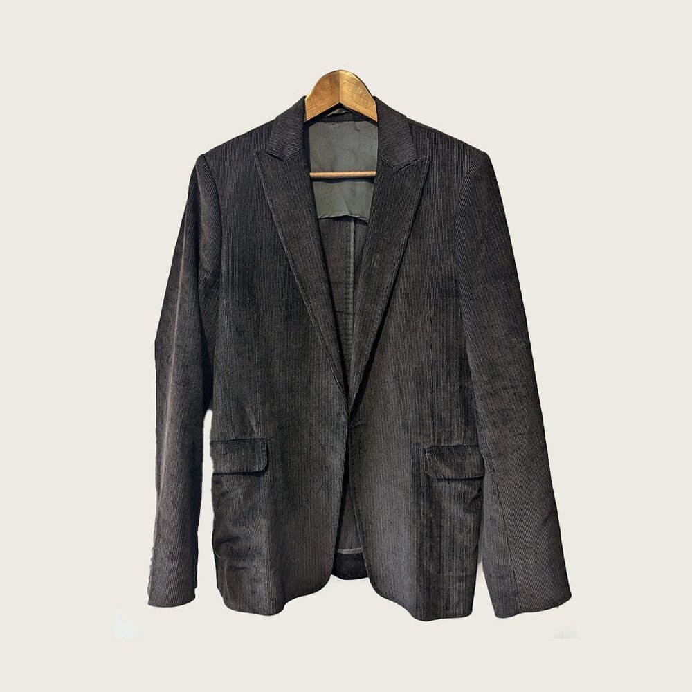 PHILIPPE DUBUC - Corduroy brown jacket - Sz 38